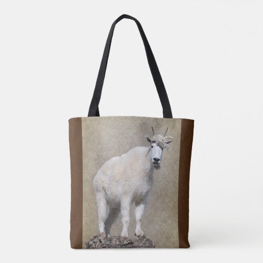 Sassy Goat Canvas tas (Achterkant)