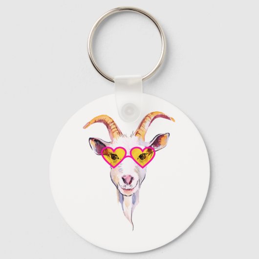 Sassy Goat Sleutelhanger (Voorkant)