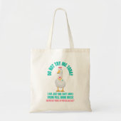 Sassy Goose PROBEER ME NIET VANDAAG Spoedeisende H Tote Bag (Voorkant)