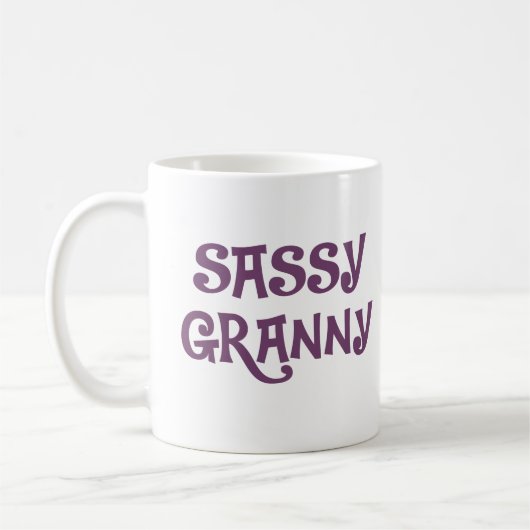 Sassy Granny Grandmoeder Koffiemok (Links)
