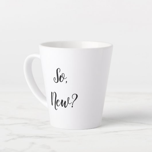 Sassy Greeting Latte Mok (Linkerhoek)