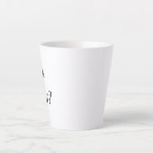 Sassy Greeting Latte Mok (Voorkant)