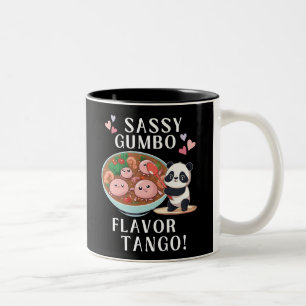 Sassy Gumbo Smaak Tango Tweekleurige Koffiemok