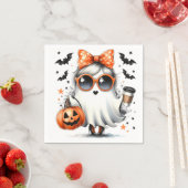 Sassy Halloween Ghost / Party Servet (Insitu)