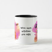 Sassy Halloween-heks met kat Mok (Midden)