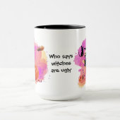 Sassy Halloween-heks met kat Mok (Midden)