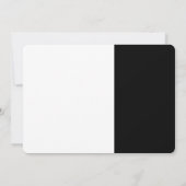 Sassy Halloween Witch Birthday Uitnodiging (Achterkant)