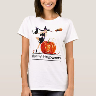 Sassy Halloween Witch Woman T-shirt