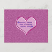 Sassy Heart Briefkaart (Voorkant)