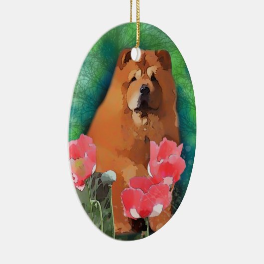 Sassy Holiday Keramisch Ornament (Rechts)