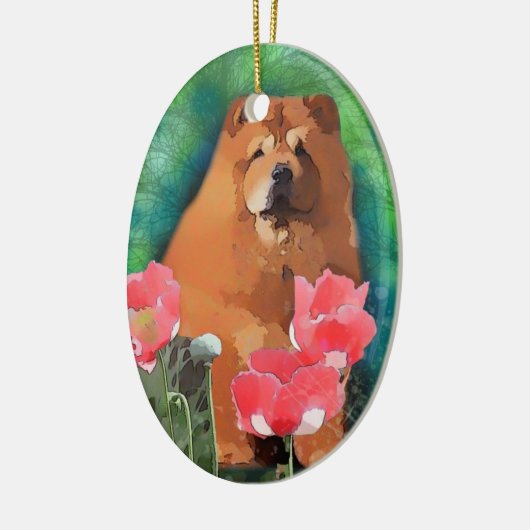 Sassy Holiday Keramisch Ornament (Links)