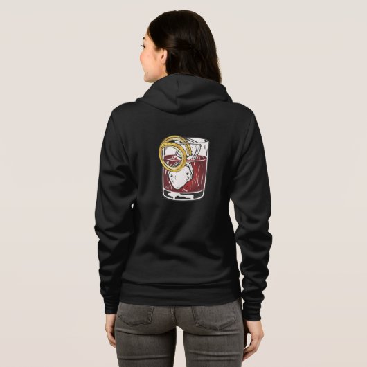 Sassy Hoodie - Logo (Achterkant volledig)