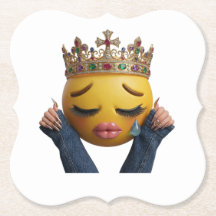 Sassy Huilende Emoji Feestballon - Dramatische Ver