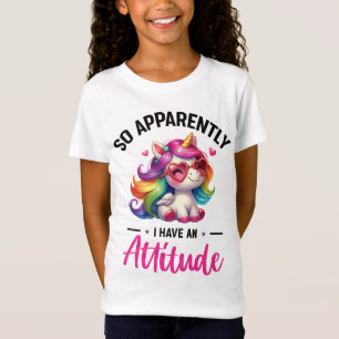 Sassy ik heb een houding t-shirt