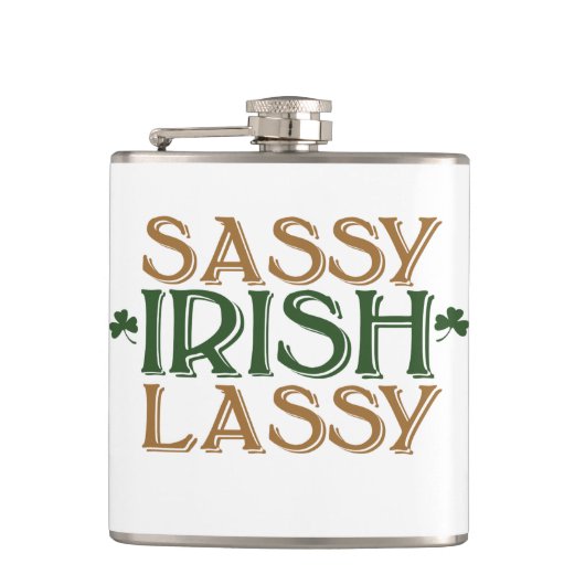 Sassy Irish Lassy Heupfles (Voorkant)
