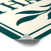 Sassy Kitchen No Frills No Foam Anti-FoodTV Poster (Hoek)