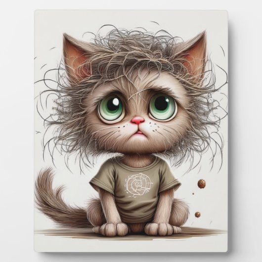 Sassy Kitten Fotoplaat (Voorkant)