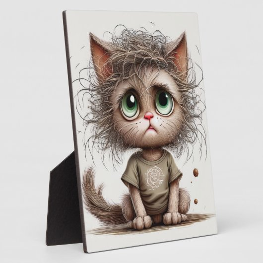 Sassy Kitten Fotoplaat (Zijkant)