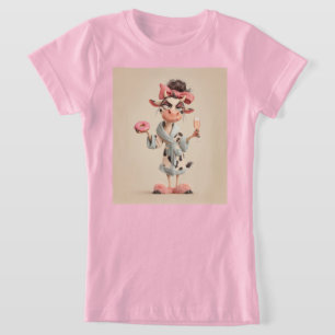 Sassy Koe in Spa-modus T-shirt