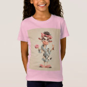 Sassy Koe in Spa-modus T-shirt (Voorkant)