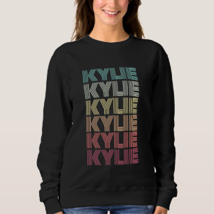 Sassy KYLIE Gepersonaliseerde Meisje Voornaam Naam Trui
