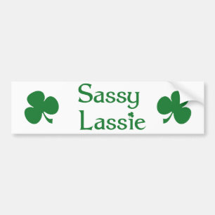 Sassy Lassie Bumpersticker