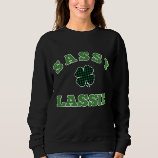 Sassy Lassie, Shamrock, Buffalo Play, Green Clove Trui