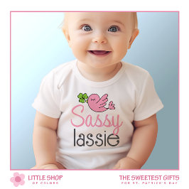 Sassy Lassie St Patrick's Day meisjes Romper