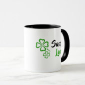 Sassy Lassy met Shamrock Mok (Voorkant rechts)