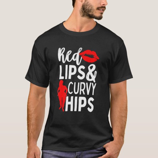 Sassy Lichaam Positiviteit Curvy Vrouwen T-shirt (Voorkant)