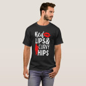 Sassy Lichaam Positiviteit Curvy Vrouwen T-shirt (Voorkant volledig)