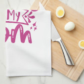 Sassy Like My Mom Theedoek (Quarter Fold)