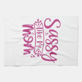 Sassy Like My Mom Theedoek (Horizontaal)