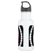 Sassy lippen verwant abstract waterfles (Achterkant)