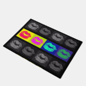 Sassy Lips POP Art Doormat Deurmat (Schuin)