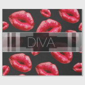 Sassy Little Diva Cadeaupapier (Vlak)