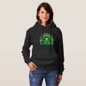 Sassy Little Lassie Boho Leopard Rainbow St Patric Hoodie (Voorkant volledig)