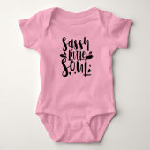 Sassy Little Soul Babygirl Romper (Voorkant)