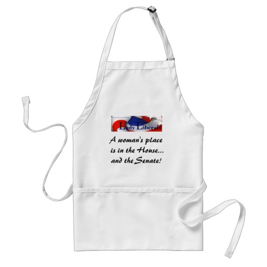 Sassy LL Apron Standaard Schort (Voorkant)