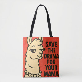 Sassy Llama Attitude – Eigenzinnig Boerderij Anima Tote Bag