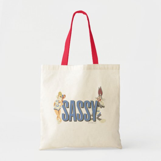 "Sassy" Lola Bunny & BUGS BUNNY™ Tote Bag (Voorkant)