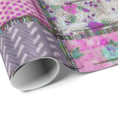  Sassy Lou Quilt Cadeaupapier (Rol Hoek)