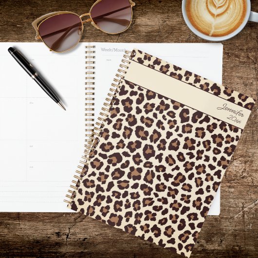 Sassy Luipaardprint Planner