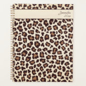 Sassy Luipaardprint Planner (Voorkant)