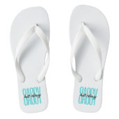 Sassy Maar Classy Paar Teenslippers (Voetbed)