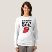 SASSY MAY GIRL Verjaardag T-shirts (Voorkant volledig)