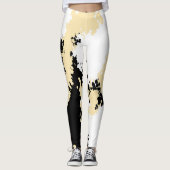 Sassy Meisje Camo Leggings - Banaan Mania (Voorkant)