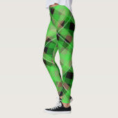 Sassy Meisje Schattige Iers St. Patrick's Day Plai Leggings (Links)