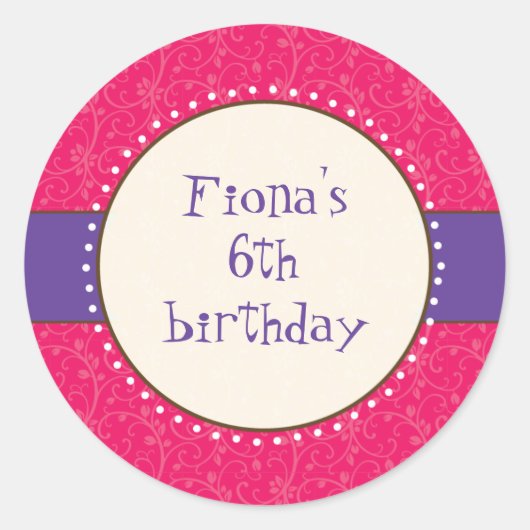 Sassy Meisje Sticker (Voorkant)