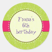 Sassy Meisje Sticker (Voorkant)